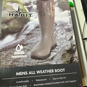 New Habit Men's Waterproof Boots - Tan and Brown